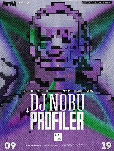 Flyer for DJ Nobu & Profiler