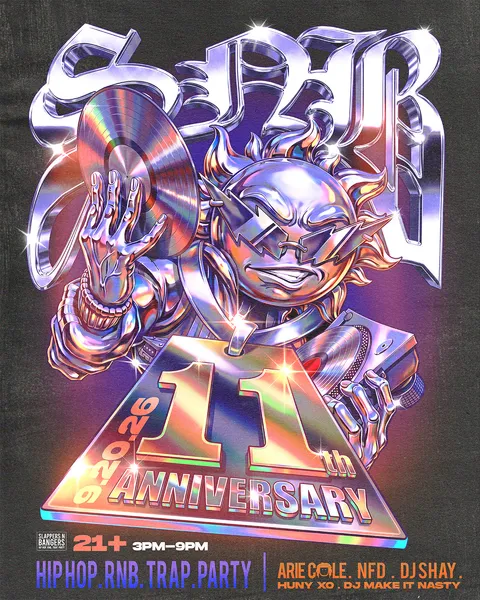 Flyer for SNB 11th Anniversary