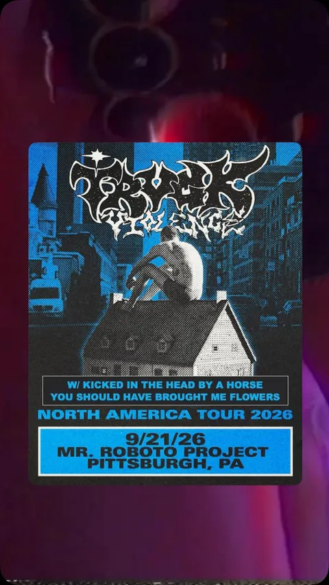 Flyer for Truck Violence w/ Kicked In The Head By A Horse & You Should Have Brought Me Flowers