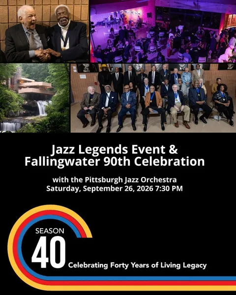 Flyer for Pittsburgh Jazz Orchestra with Andy Farber