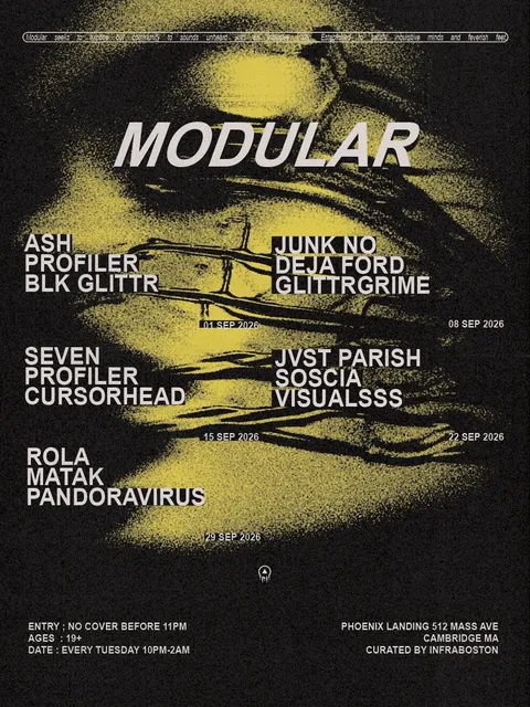 Flyer for Jvst Parish // Soscia // Visualsss