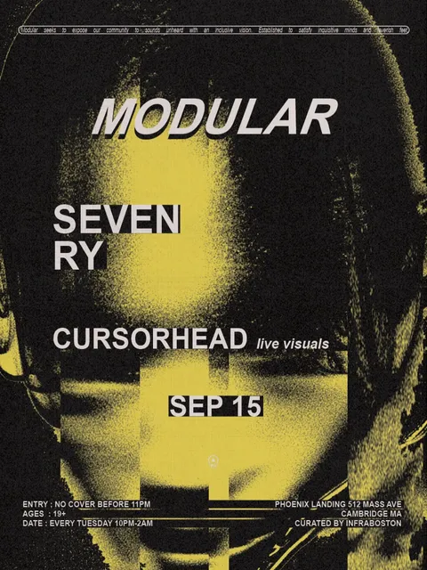 Flyer for Seven // Profiler // Cursorhead
