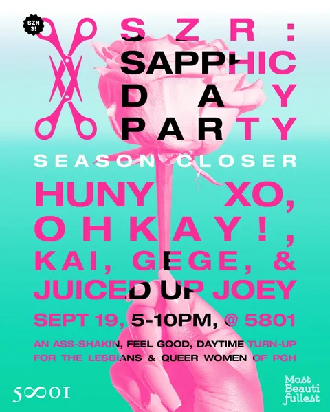 Flyer for SZR Day Party: Season Closer