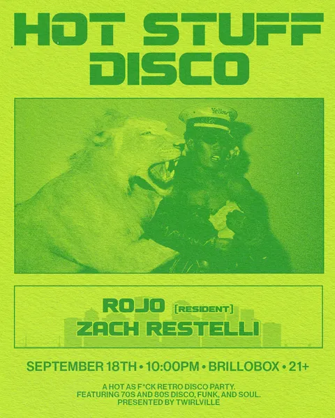 Flyer for Hot Stuff Disco
