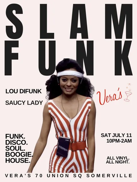 Flyer for SLAMFUNK