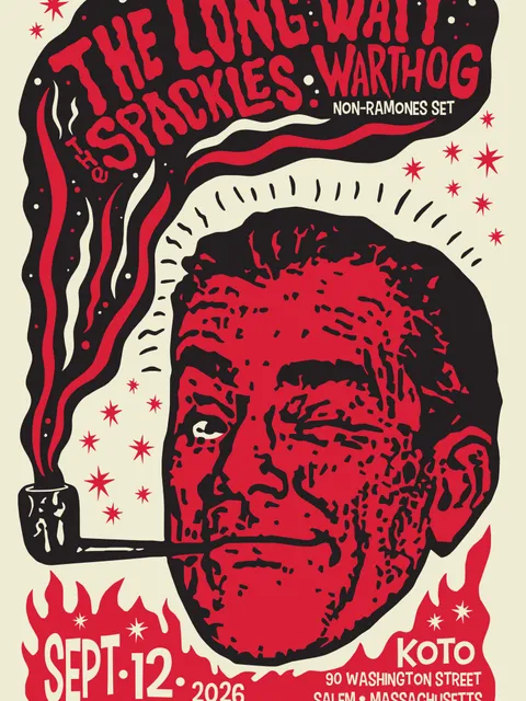 Flyer for Warthog (Koto show, birthday)