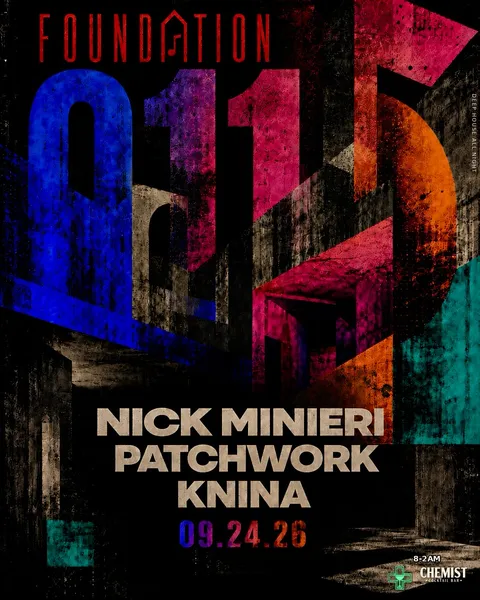 Flyer for Foundation 011
