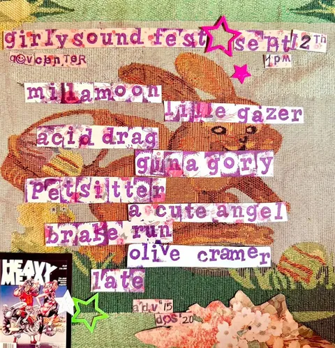 Flyer for Girlysound Fest