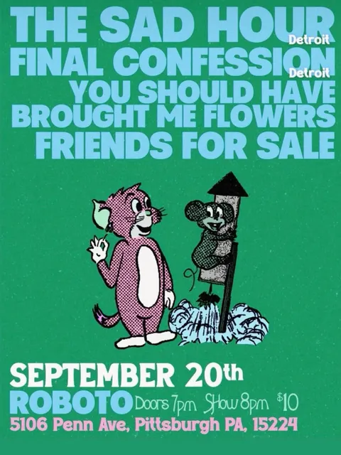 Flyer for Friends for Sale at Mr. Roboto Project